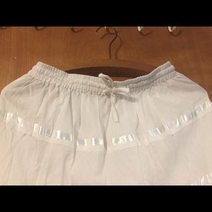 Sakkas Skirts - Sakkas white maxi broom skirt Sakkas Skirts - Sakkas white maxi broom skirt